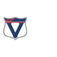 Logo TVS horizontal blanco